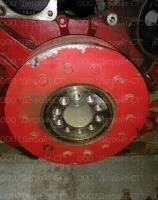 Демпфер MTU DDC 16V2000 для двигателя R1638K40 0000353100 фото запчасти