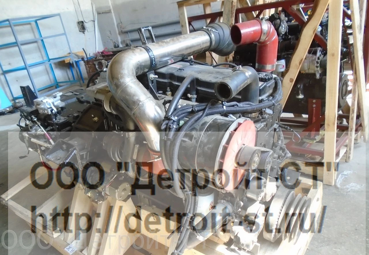 Двигатель Cummins ISDe210 41 155kW фото запчасти