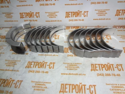 Вкладыш коренной STD Cummins C-8.3 3945917 (6742-21-8200, 3802210, 3802140, 3800270) фото запчасти