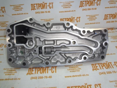 Основание фильтра масляного (кронштейн) Cummins QSB6.7 3955034 (3965153, 5297618, 5285027) фото запчасти