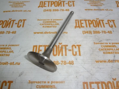 Клапан впускной Cummins 4995554 (C4995554, 08-VN349, 6736-41-4110, 3920867, 3901117, 3802355, 3802005, 820885) фото запчасти
