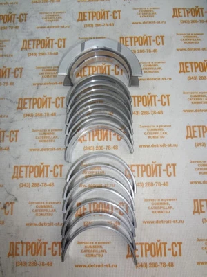 Вкладыш коренной STD Cummins C-8.3 3945917 (6742-21-8200, 3802210, 3802140, 3800270) фото запчасти