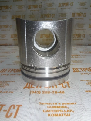 Поршень с пальцем и стопорами Komatsu 6743-31-2101 (3802263, 3917707) фото запчасти