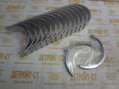 Вкладыши коренные 0,25 Cummins QSM/ISM/M-11 4025121 (3400711, 4319792, 4025120, 3801150, 3016770, 4319798, 3400710) фото запчасти