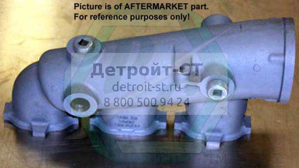 Exh. Manifold, Water Cooled 3 Cyl., 1\" NPT 8921705 фото запчасти