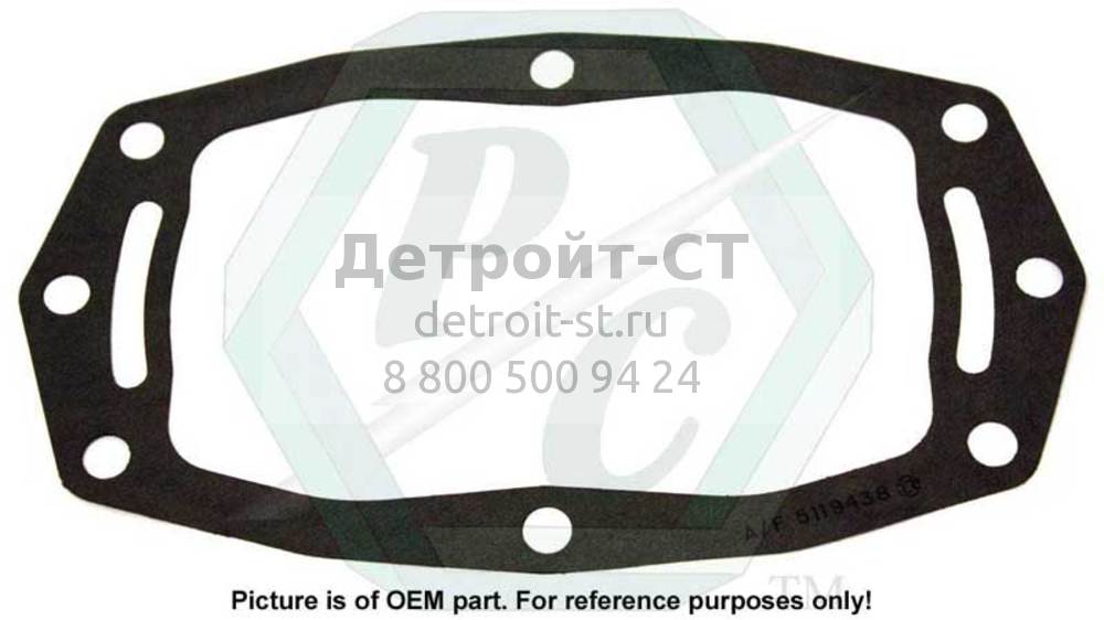 Gasket, Gov. To Blower, 6V53 5119438 фото запчасти