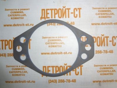 Прокладка адаптера компрессора воздушного, крышки защитной привода Cummins QSB6.7 4896897 фото запчасти