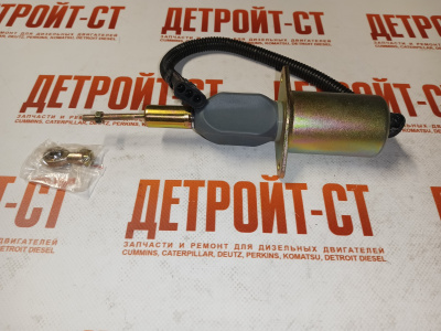 Клапан отсечки топлива Cummins 24V 3932546 фото запчасти