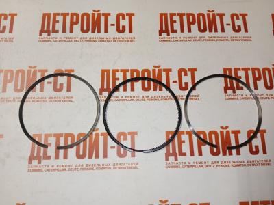 Комплект поршневых колец Cummins N14 3804500 (3803358, 4089489, 4024942, 3803990) фото запчасти