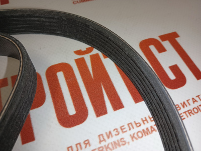 Ремень Cummins 3101314 (3806064, 3805850, 3101314, 6PK1180) фото запчасти
