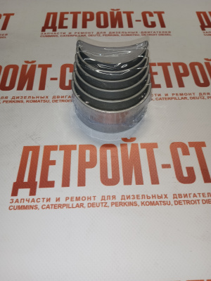 Вкладыши шатунные 2-рем. размер (0,50 мм) Cummins 3901432 фото запчасти