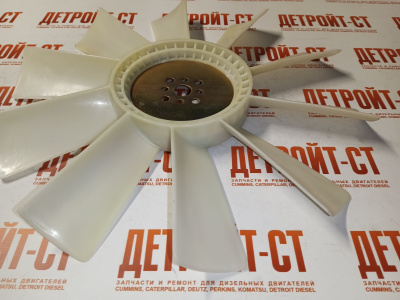 Крыльчатка вентилятора Cummins 4BT 3912751 (3908079, 4735-38449-03) фото запчасти