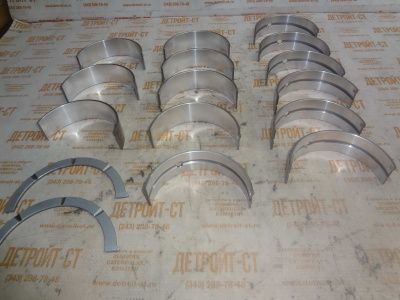 Комплект коренных вкладышей для двигателя Cummins ISG 12 4309573 фото запчасти