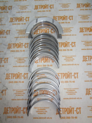 Вкладыш коренной станд + упор Komatsu 6742-21-8200 (3945917, 3802210, 3802140, 3800270) фото запчасти