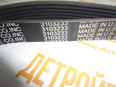 Ремень генератора Cummins QSX, ISX-15 3103233 фото запчасти