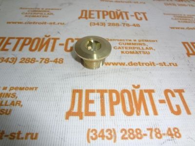 Пробка резьбовая слива масла, поддона Cummins 4ISBе4.5, 6ISBe6.7, QSB6.7 3282266 фото запчасти