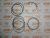 Комплект поршневых колец 23522955 фото запчасти