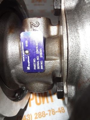 Турбокомпрессор Deutz 04281437 (4281437, 0428-1437, 319261) фото запчасти