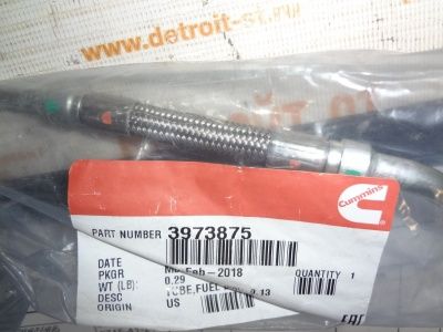 Трубка Cummins 3973875 фото запчасти