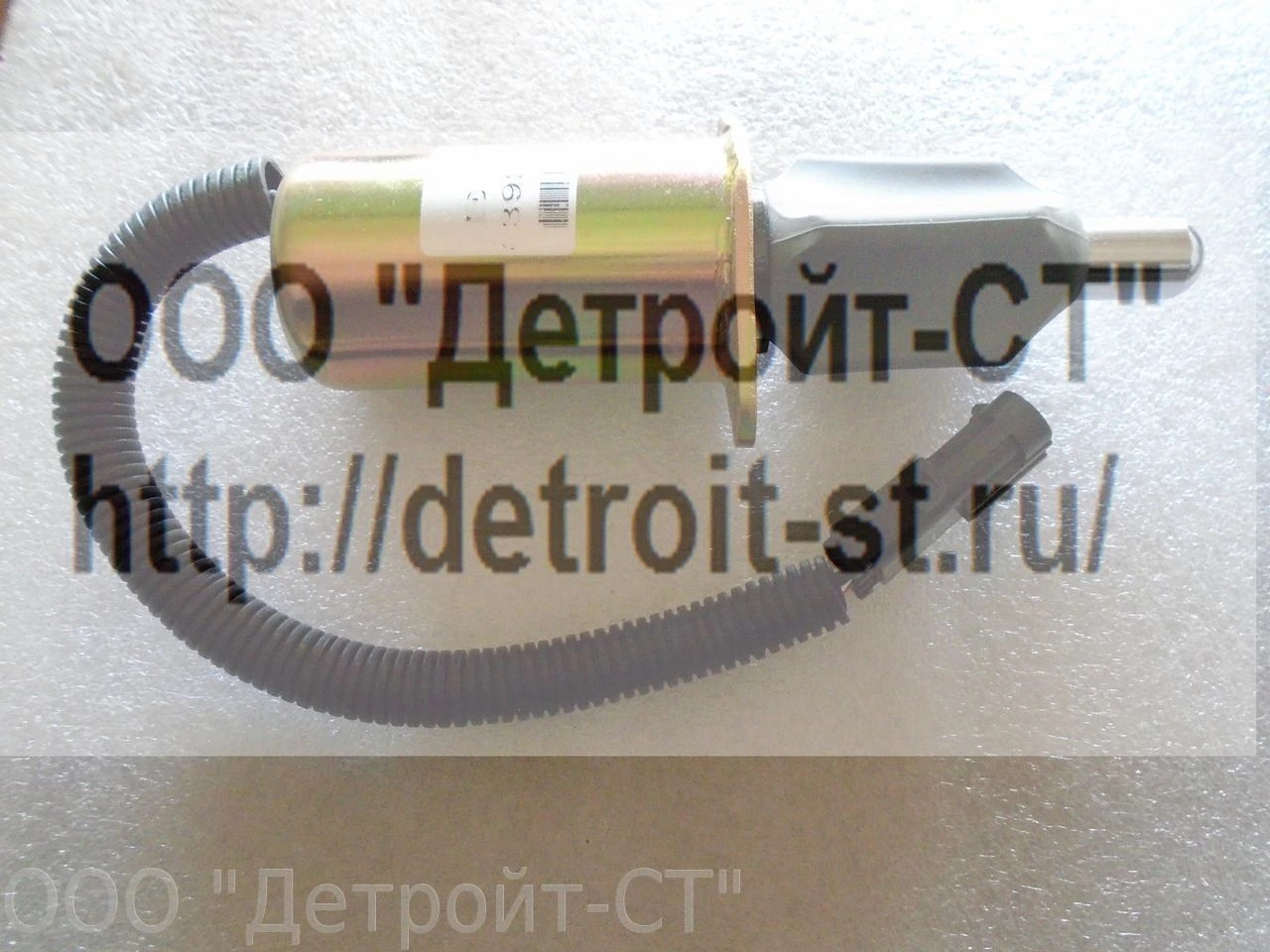 Клапан отсечки топлива 12V Cummins 3921978 (3915502, 3918343) фото запчасти
