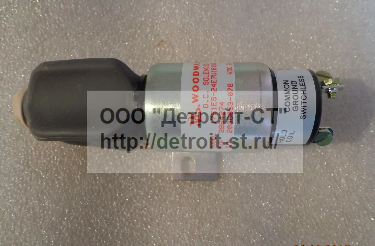 Клапан отсечки топлива (соленоид 24V) Cummins 3864274 фото запчасти