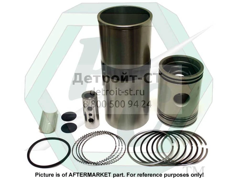 Cyl. Kit, NA X-Head, .005\", 18.7:1 CR, Std. Gap 23522949-5 фото запчасти