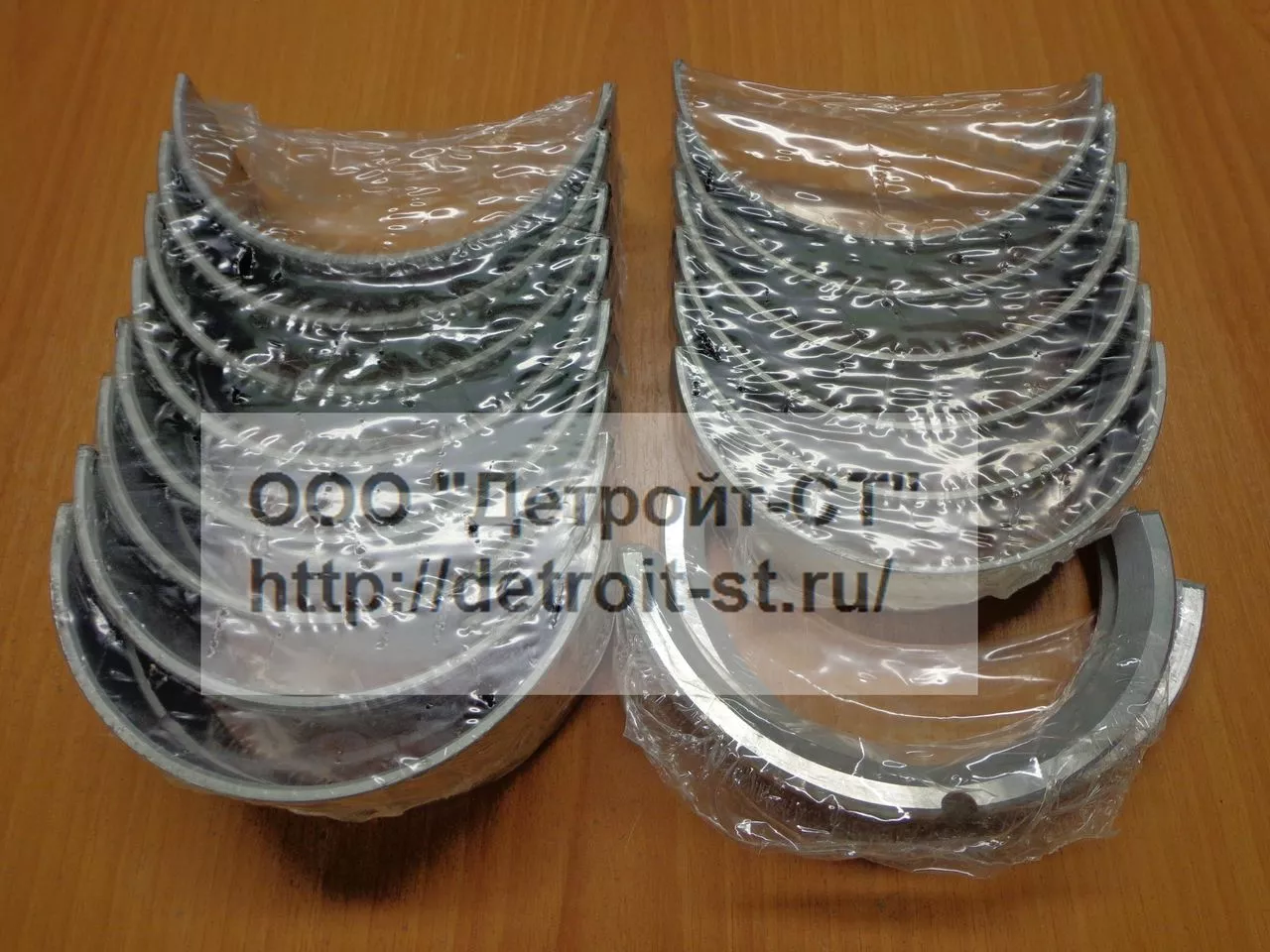 Вкладыши коренные 0,25 Cummins N-14 3801261 (3030217) фото запчасти